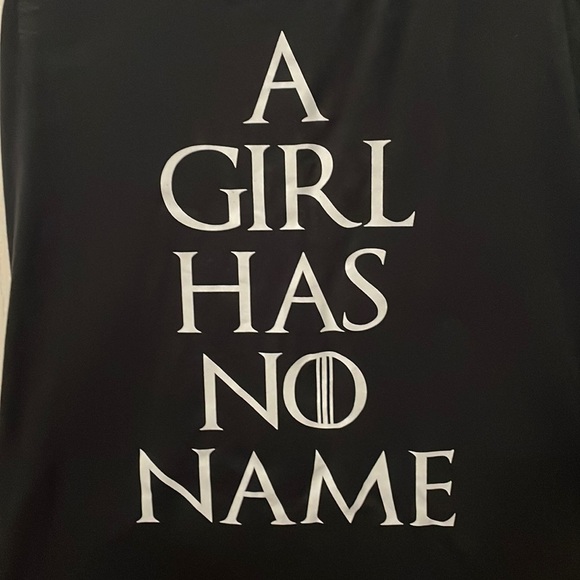 Game of Thrones “A Girl Has No Name” Racerback tank - Picture 2 of 3